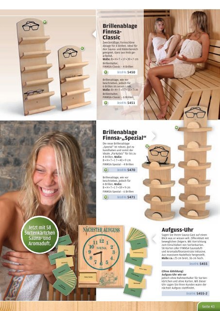 Aktueller Katalog 2012 als PDF - Ambiente Haus & Wellness