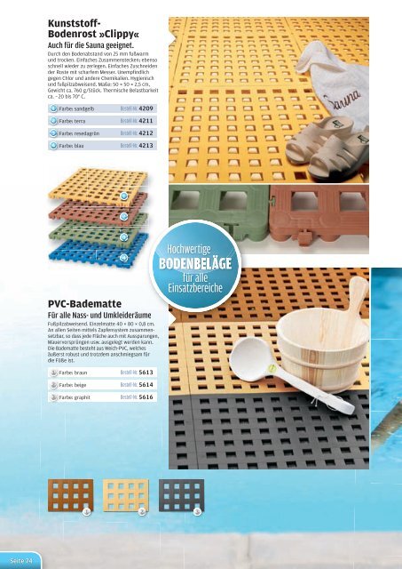 Aktueller Katalog 2012 als PDF - Ambiente Haus & Wellness