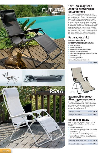 Aktueller Katalog 2012 als PDF - Ambiente Haus & Wellness