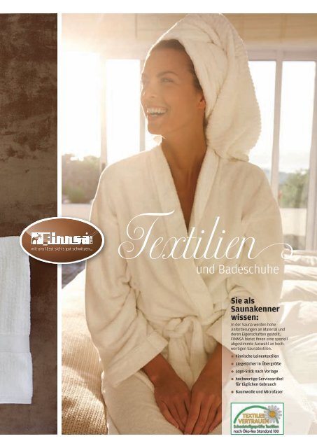 Aktueller Katalog 2012 als PDF - Ambiente Haus & Wellness