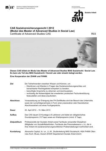 Durchführungsdaten 2012 - Evento Web FHNW - Fachhochschule ...
