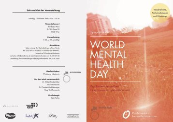 WORLD MENTAL HEALTH DAY