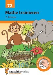 Musteraufgaben und Inhaltsverzeichnis als PDF - Hauschka Verlag