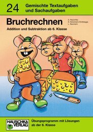 Bruchrechnen - Hauschka Verlag