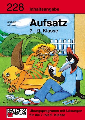 Musteraufgaben und Inhaltsverzeichnis als PDF - Hauschka Verlag