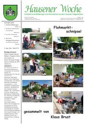 34 - Hausener Woche vom 13.09.2013.pdf - Hausen im Wiesental