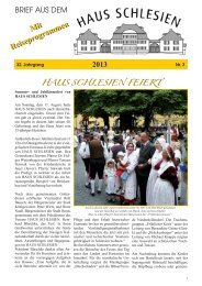 Download als PDF-Datei - Haus Schlesien