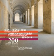 klosterdämmerung zmierzch klasztorów 1810-2010 - Säkularisation ...