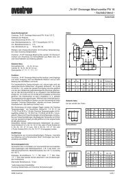 ?Tri-M? Dreiwege-Mischventile PN 16 - flachdichtend -