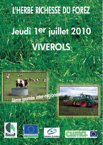 Herbe richesse du Forez - brochure - Chambre d'Agriculture de la ...