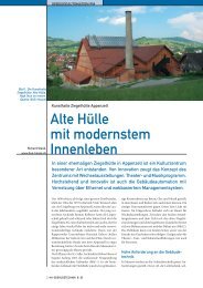 Alte Hülle mit modernstem Innenleben - Buhler+Scherler AG