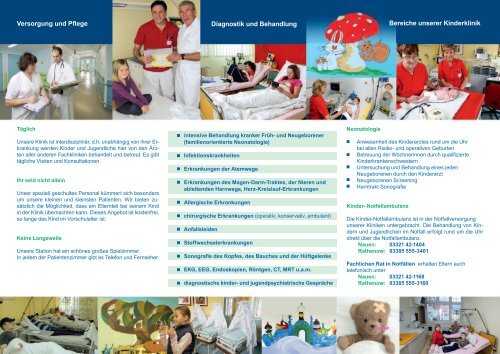 Download Flyer Kinderklinik - Havelland Kliniken ...