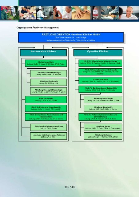 Qualitätsbericht 2010 der Havelland Kliniken GmbH - KTQ