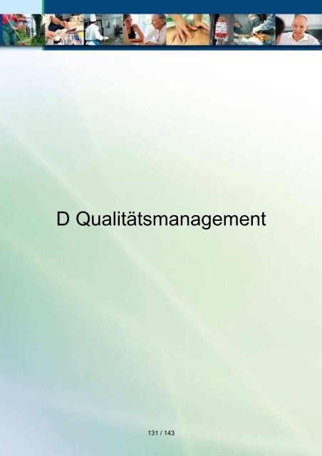 Qualitätsbericht 2010 der Havelland Kliniken GmbH - KTQ