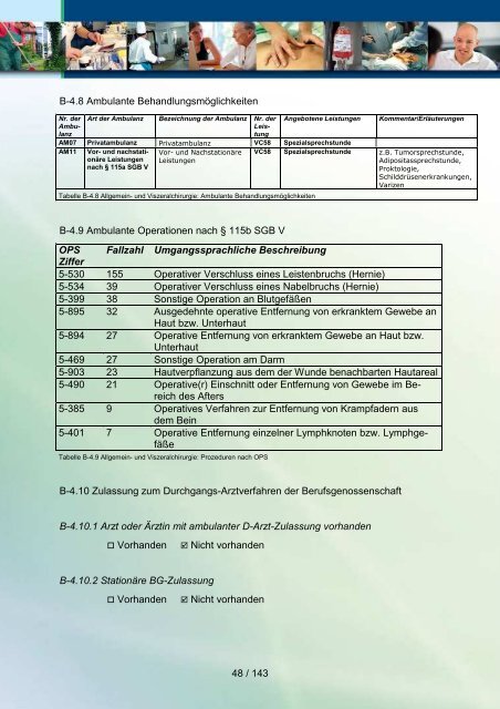 Qualitätsbericht 2010 der Havelland Kliniken GmbH - KTQ