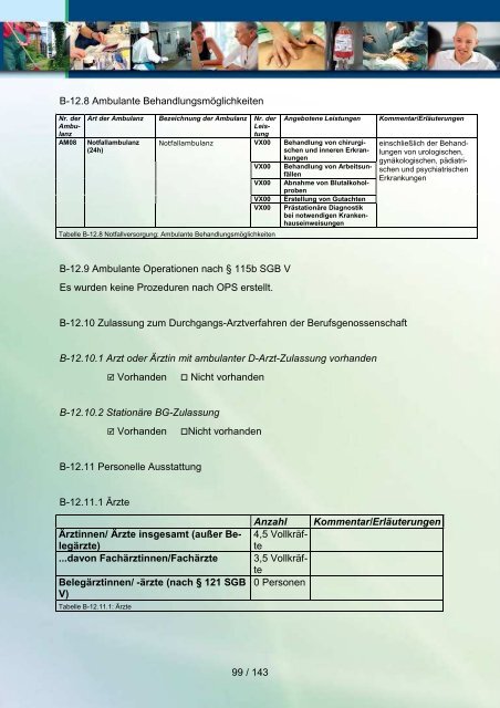 Qualitätsbericht 2010 der Havelland Kliniken GmbH - KTQ