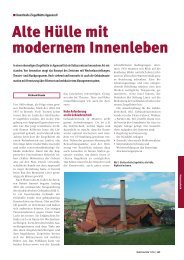 Alte Hülle mit modernem Innenleben - Buhler+Scherler AG