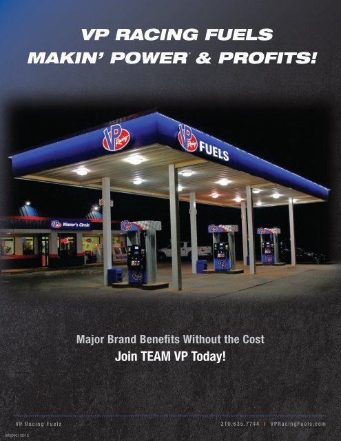 VP Racing Fuels - Retail Fuel Stations 2014