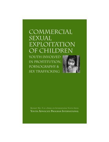 Commercial Sexual Exploitation of Children: Youth Involved in ...