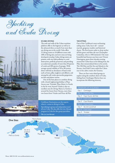 Download our Cuba brochure - Caribbean Destinations