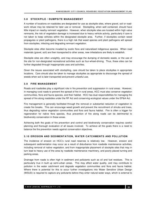 Attachment 1 to Item 53 - Roadside Vegetation Management Plan