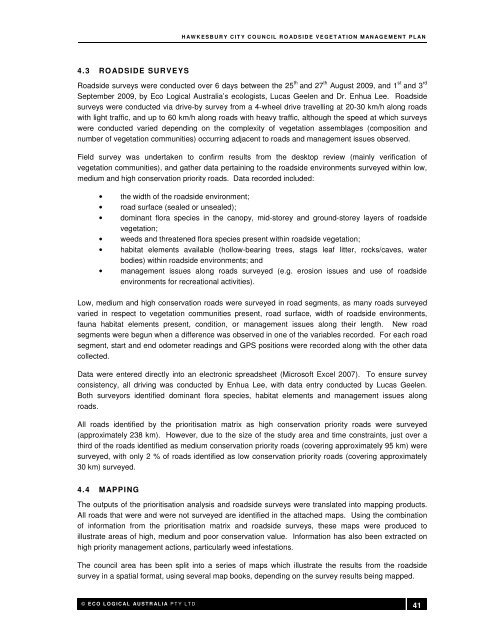 Attachment 1 to Item 53 - Roadside Vegetation Management Plan