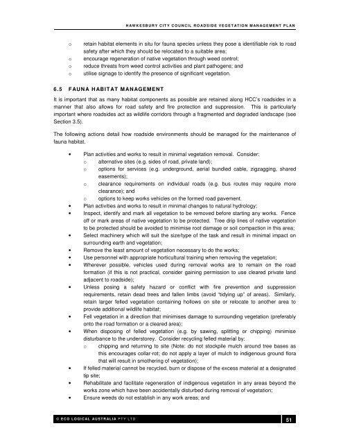 Attachment 1 to Item 53 - Roadside Vegetation Management Plan