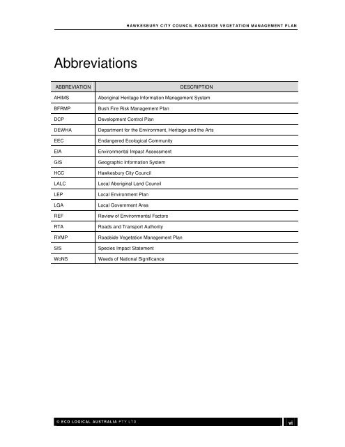 Attachment 1 to Item 53 - Roadside Vegetation Management Plan