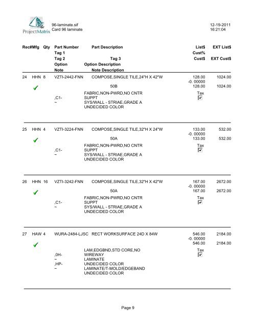 ProjectMatrix - ProjectSpecPrint - Haworth.com