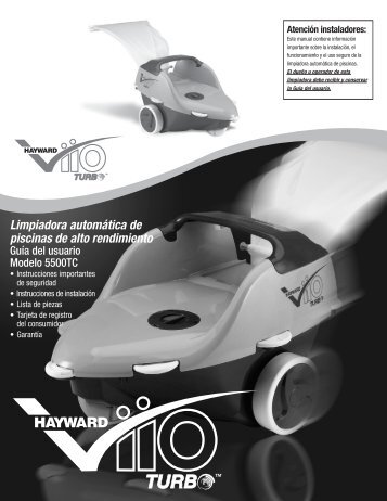 Hayward Viio Turbo™ Limpiadora automática de piscinas de alto ...