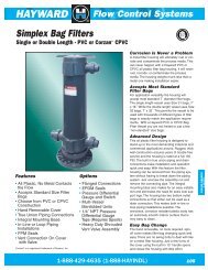 1//2 Size 1//2 Size Hayward Industries CPVC with FPM Seal Hayward DB2050ST Series DB Duplex Basket Strainer Socket//Threaded End