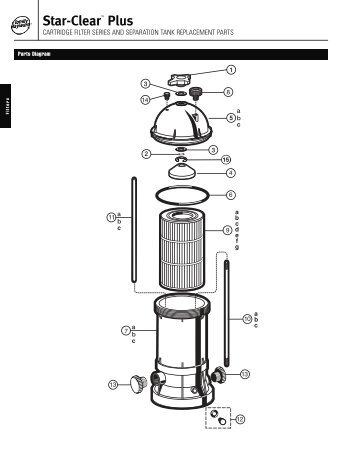 Star-Clear Plus Parts Diagrams - Hayward