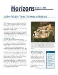 Download Horizons Winter 2007 Issue - Hazen and Sawyer