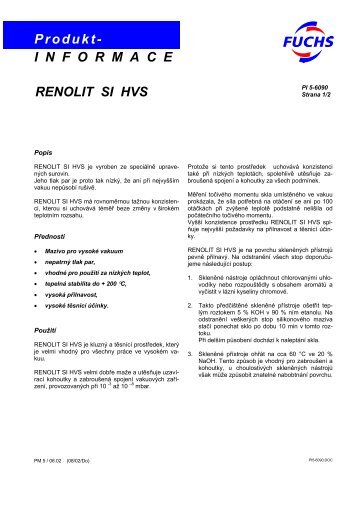 Renolit SI HVS