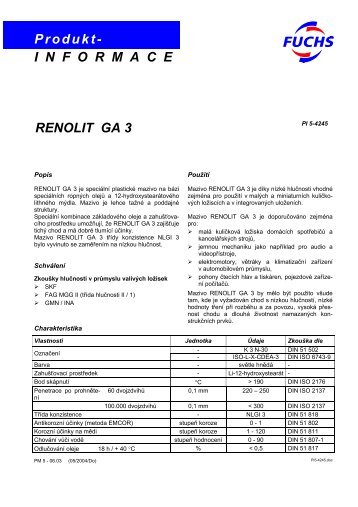 Renolit GA 3