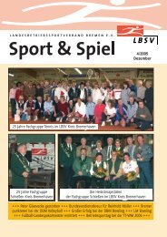 4/2005 Dezember 25 Jahre Fachgruppe Tennis im LBSV Kreis ...