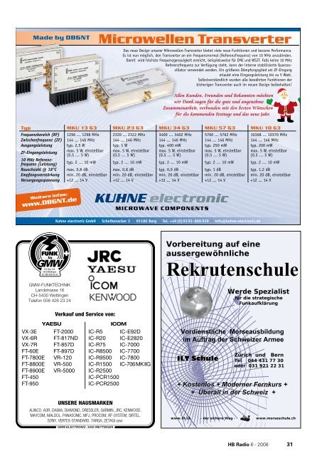 Digitaltechnik erobert Amateurfunk - USKA