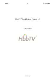 Download - HbbTV