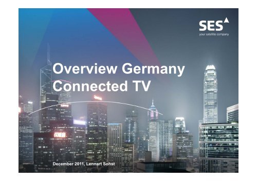 Overview Germany Connected TV - HbbTV