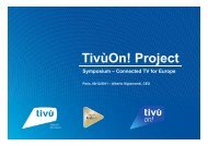 TivùOn! - HbbTV