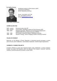 Prof Dr Marcus A Koch Heidelberg Institute Of Plant Hbigs