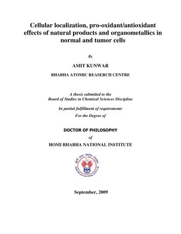 CHEM01200604006 Amit Kanwar - Homi Bhabha National Institute