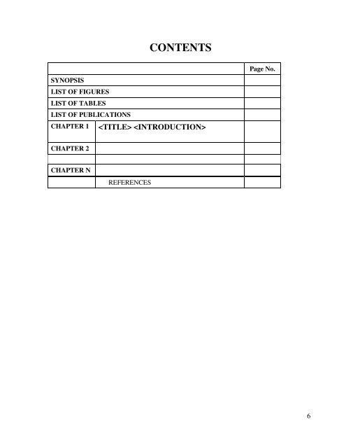 M.Sc.(Engg.)Dissertation Format - Homi Bhabha National Institute