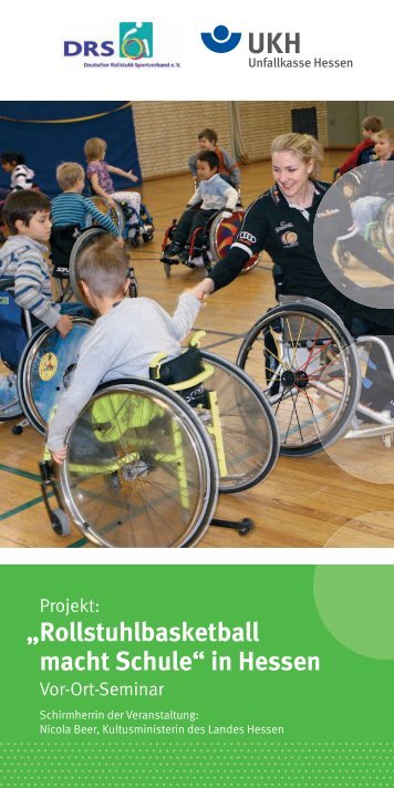 „ Rollstuhlbasketball macht Schule“ in Hessen