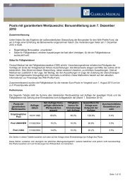 CM Bonusmitteilung Dezember 2010