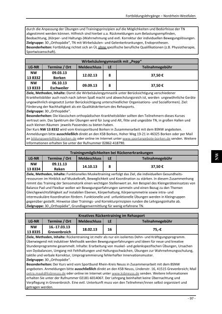 Lehrgangsplan 2013 (PDF) - DBS