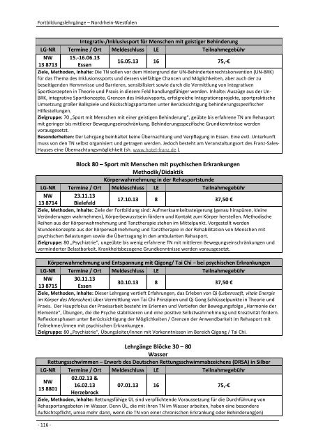 Lehrgangsplan 2013 (PDF) - DBS