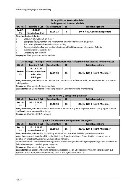 Lehrgangsplan 2013 (PDF) - DBS