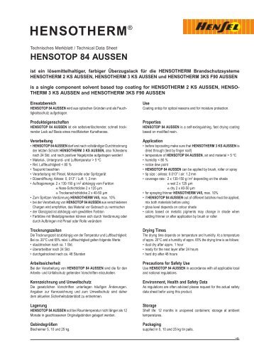 Hensotop 84 AUssen