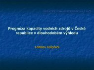 Klimatická zmena – povodne nebo sucho?